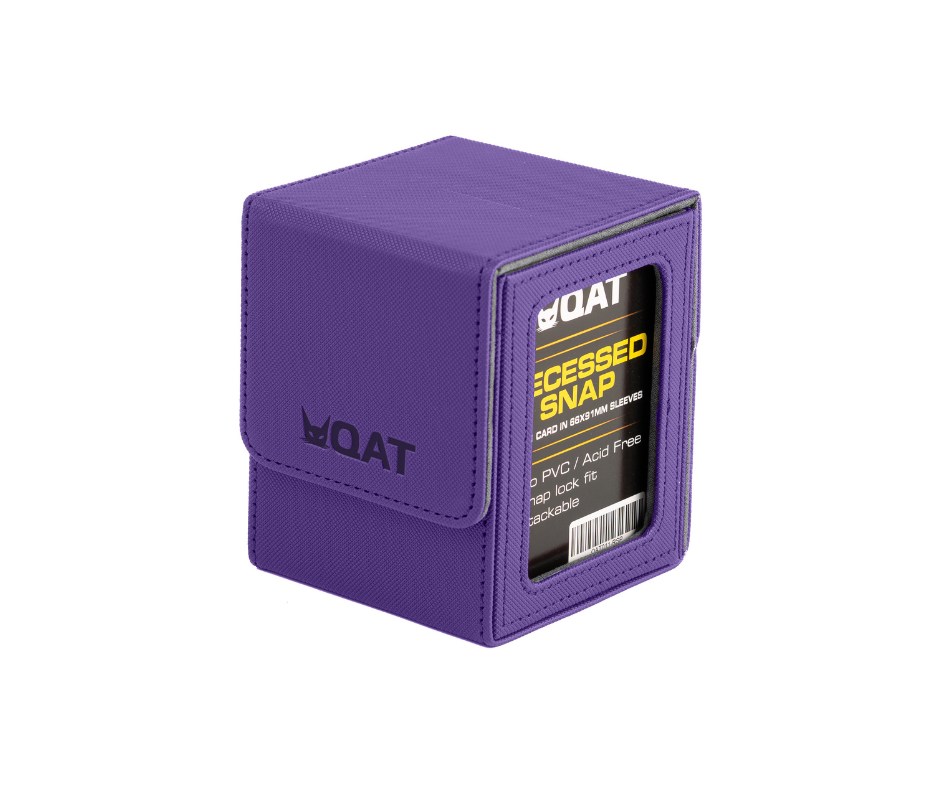 QAT Showcase Deck Box – QAT Card Sleeves & Accessories