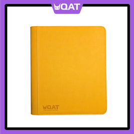 QAT 9-Pocket Toploader Binder (Pokémon, MTG, One Piece, Sports Cards – 14 Pages)