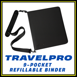 QAT TravelPro 9-Pocket Refillable Binder