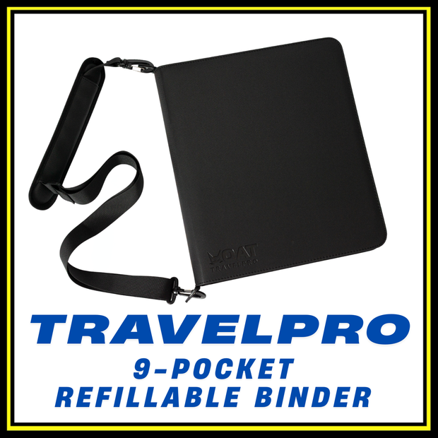 QAT TravelPro 9-Pocket Refillable Binder