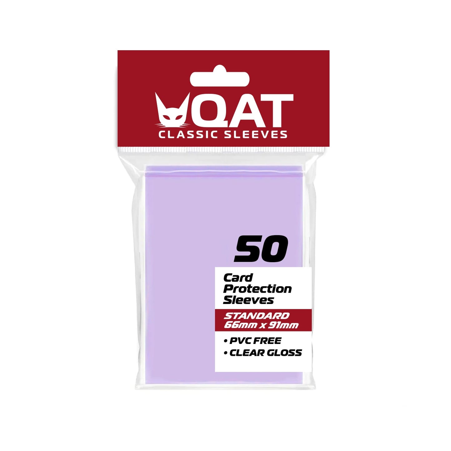 MATTE Standard Size Card Sleeves (66x91mm). Classic Series
