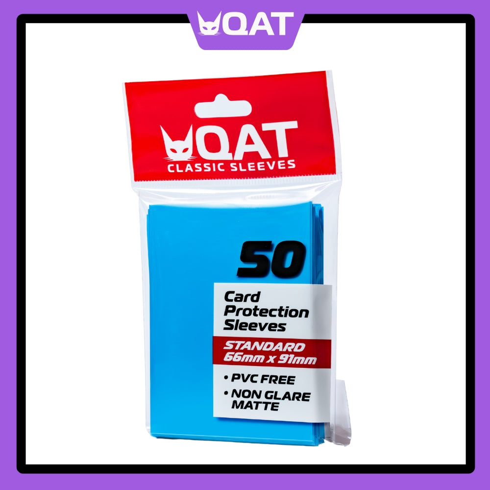 Matte Card Sleeves (Non-Glare Frosted Clear)