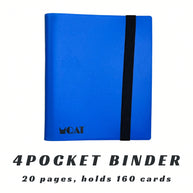 4-Pocket Starter Series Card Album with leather strap.