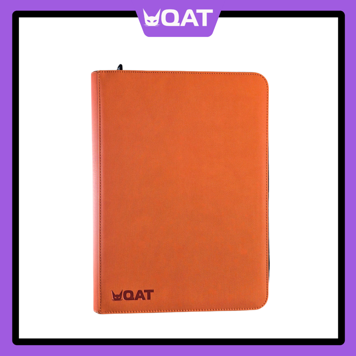 QAT Premium Leather 9-Pocket Binder (Pokémon, MTG, One Piece, Lorcana – 360 Cards)