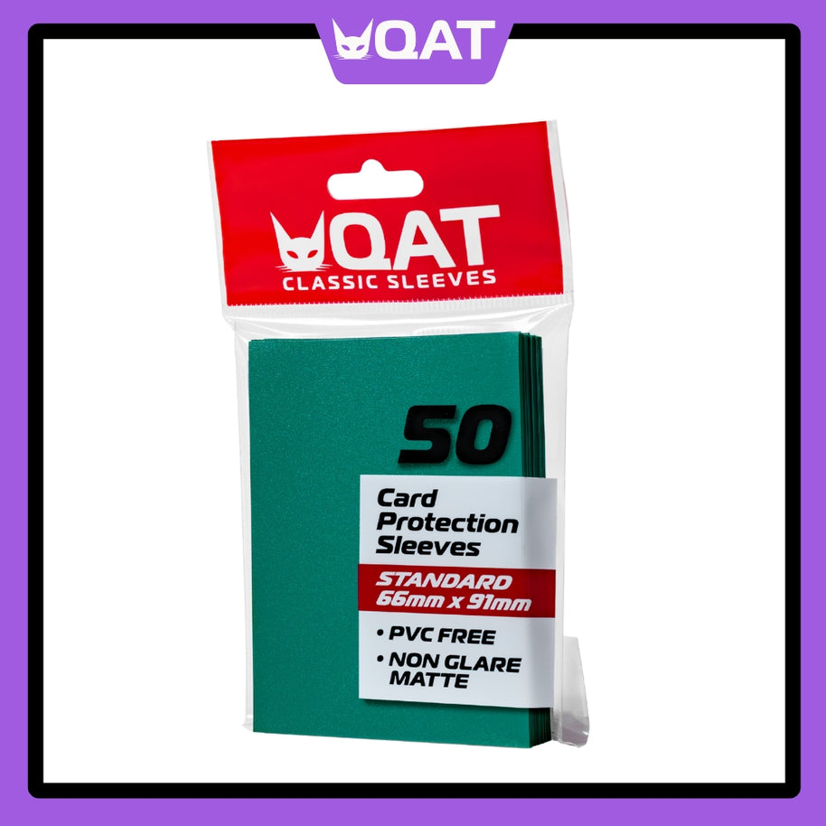 Matte Card Sleeves (Non-Glare Frosted Clear)