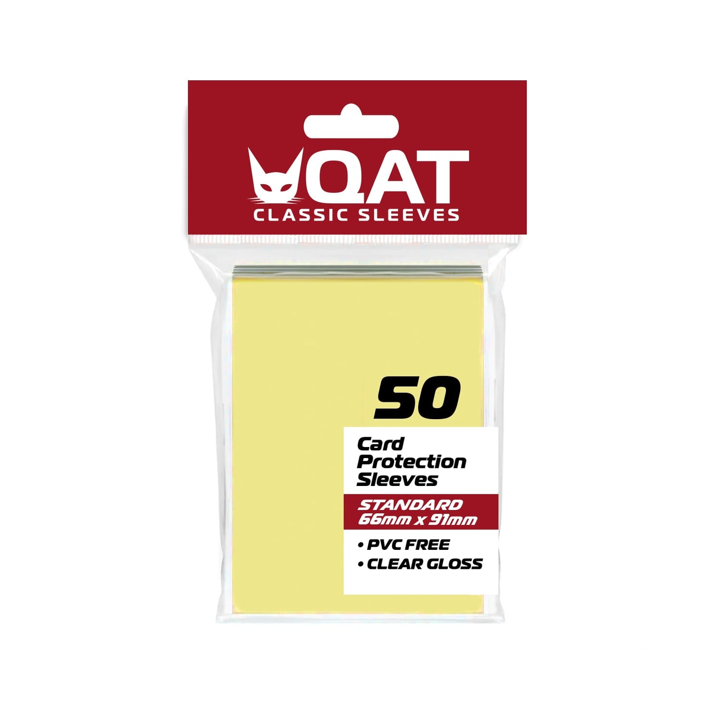 MATTE Standard Size Card Sleeves (66x91mm). Classic Series