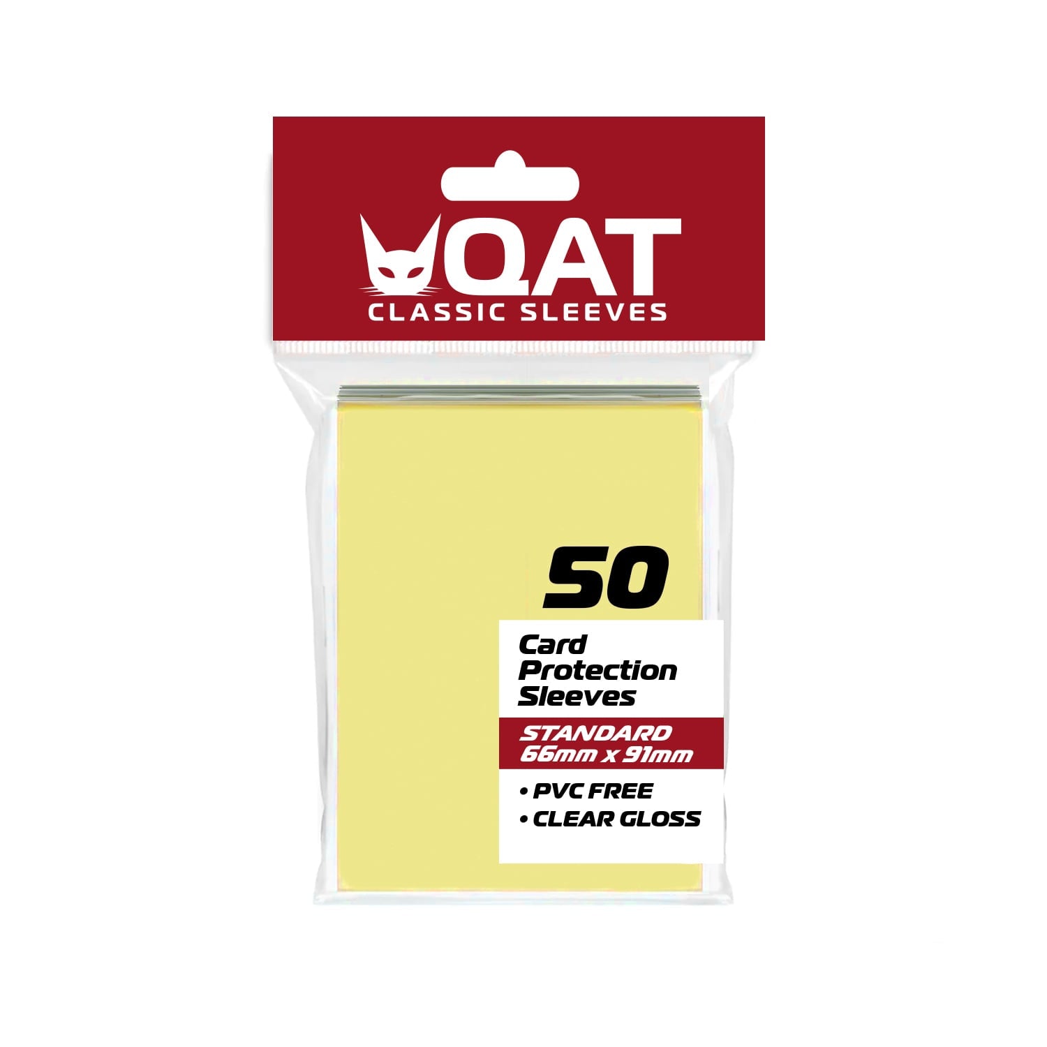 MATTE Standard Size Card Sleeves (66x91mm). Classic Series