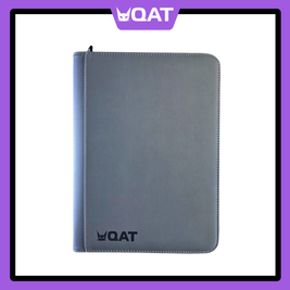 QAT Premium Leather 9-Pocket Binder (Pokémon, MTG, One Piece, Lorcana – 360 Cards)