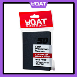 Matte Card Sleeves (Non-Glare Frosted Clear)