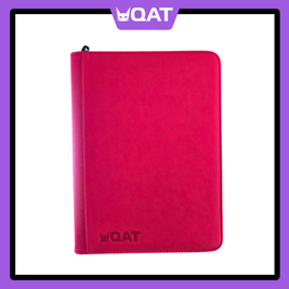 QAT Premium Leather 9-Pocket Binder (Pokémon, MTG, One Piece, Lorcana – 360 Cards)