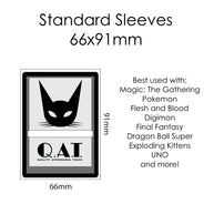 GLOSSY Standard Size Card Sleeves (66x91mm). Classic Series