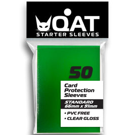 Starter Series Standard Size Glossy Card Protection Sleeves (66x91mm)