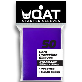 Starter Series Standard Size Glossy Card Protection Sleeves (66x91mm)