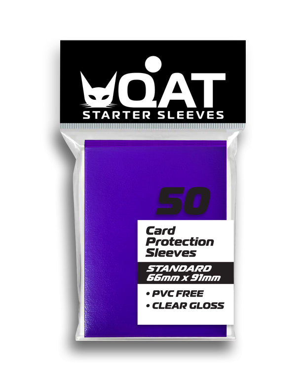 Starter Series Standard Size Glossy Card Protection Sleeves (66x91mm)