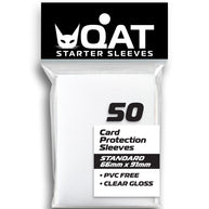 Starter Series Standard Size Glossy Card Protection Sleeves (66x91mm)