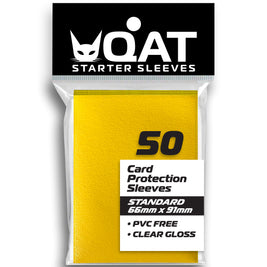 Starter Series Standard Size Glossy Card Protection Sleeves (66x91mm)