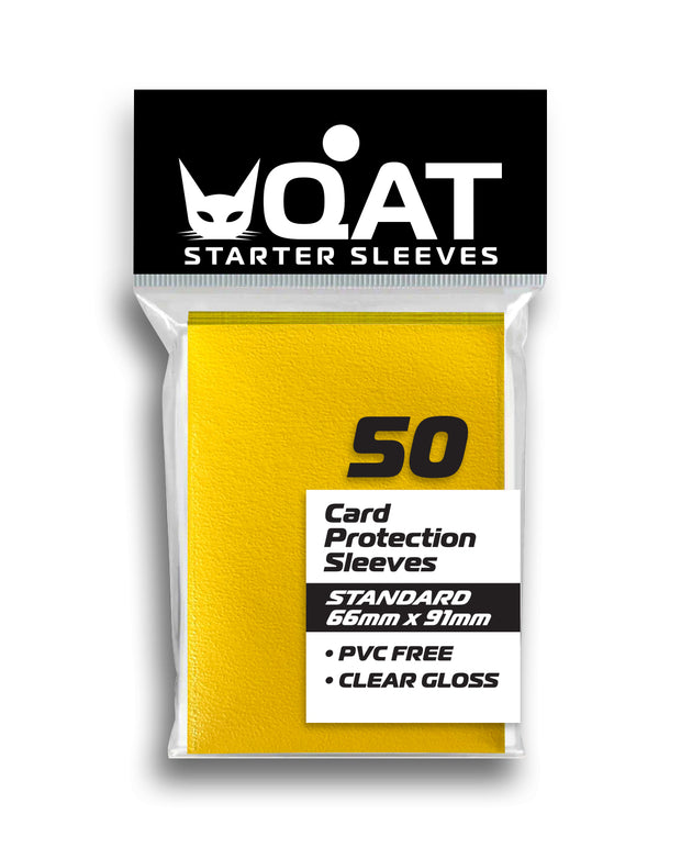 Starter Series Standard Size Glossy Card Protection Sleeves (66x91mm)