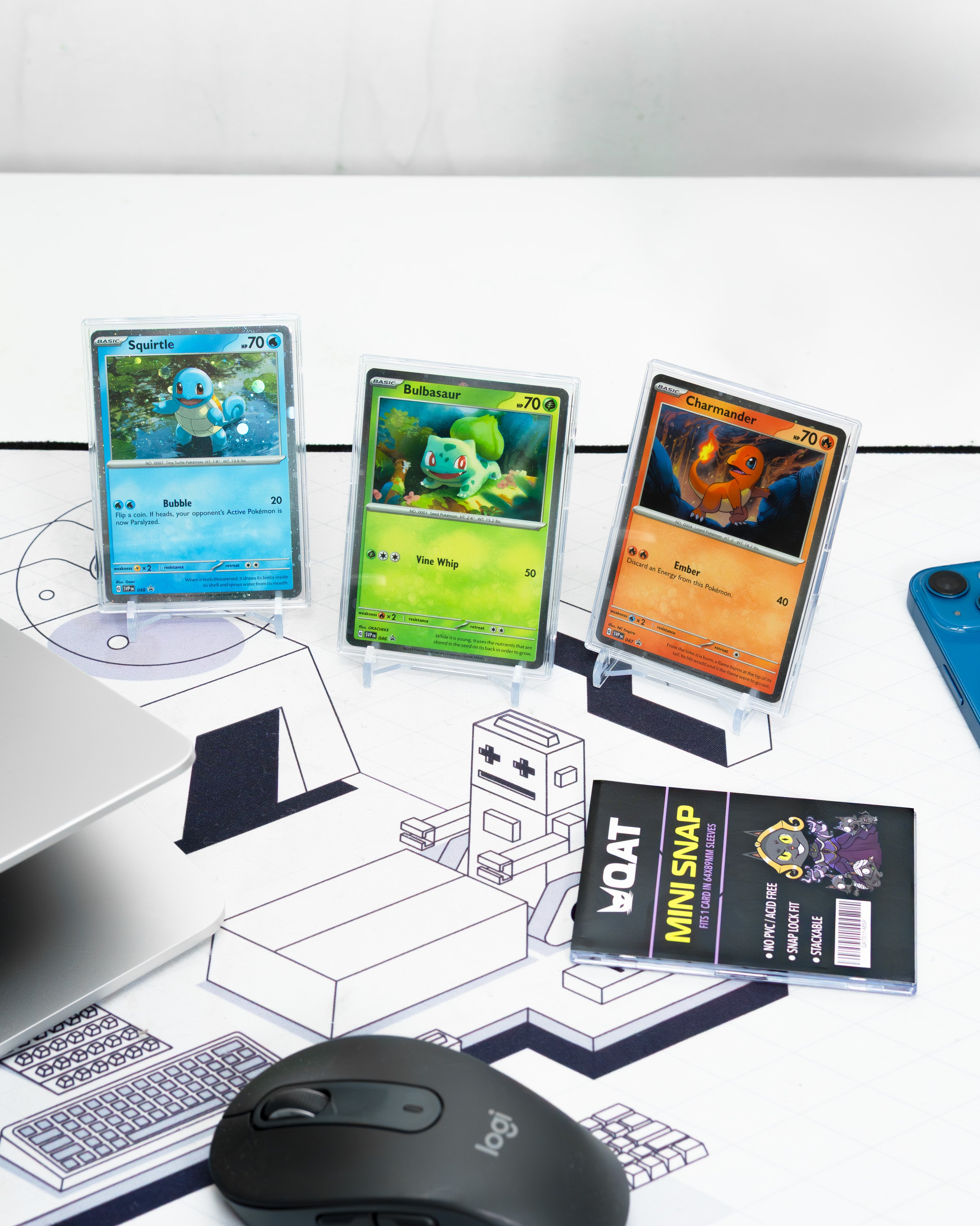 Snap Acrylic Cases.  Mini Snap and Recessed Snap
