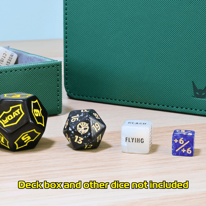 QAT 10PCS Keyword Dice 16mm for Magic: The Gathering (Ability Dice)