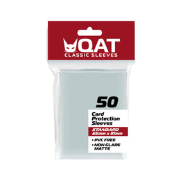 Matte Card Sleeves (Non-Glare Frosted Clear)