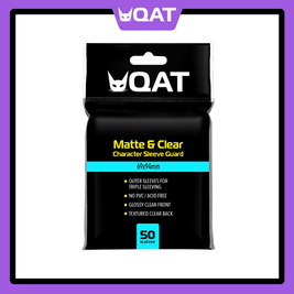 Matte & Clear Outer Sleeves for Standard Size Cards (69x94mm)