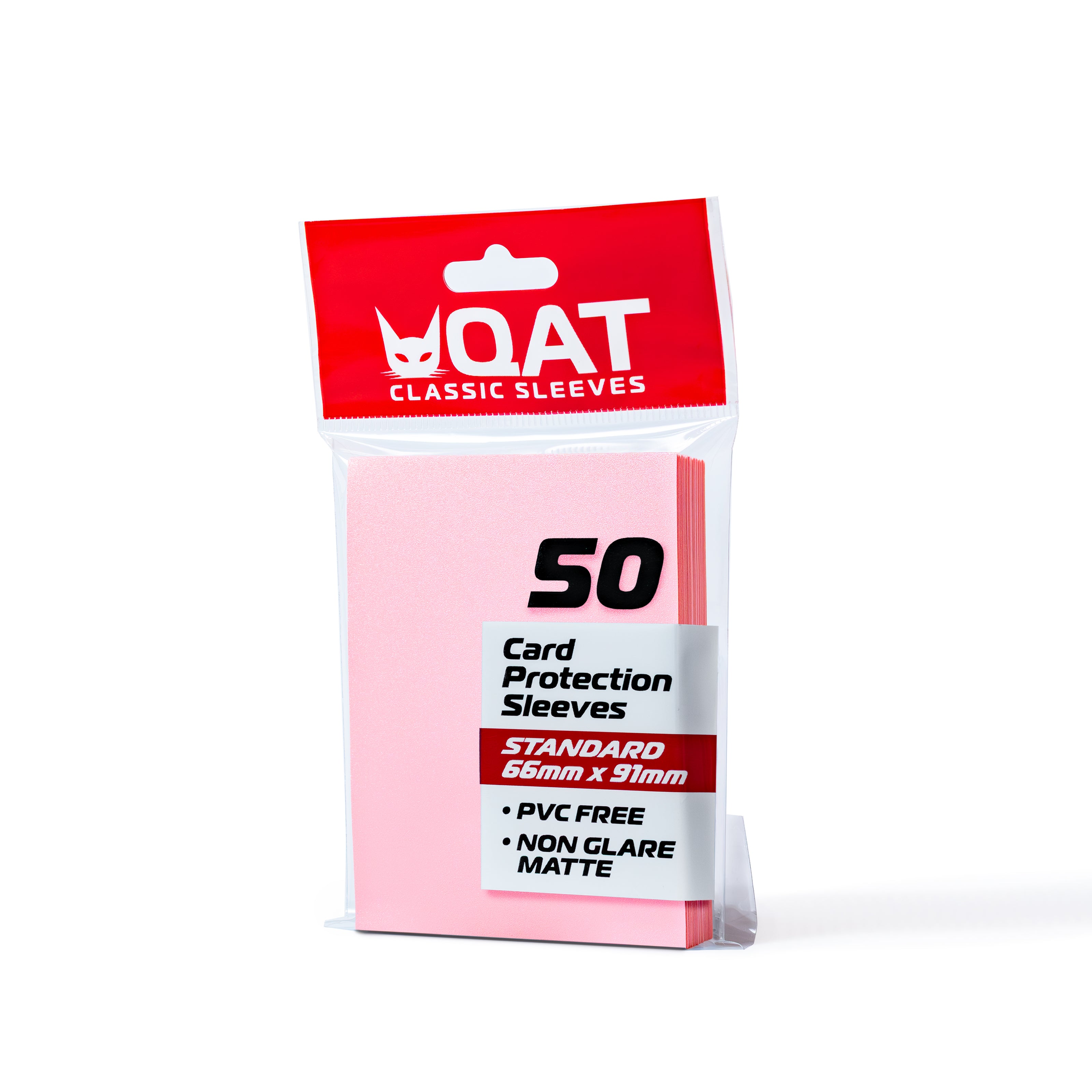 Matte Card Sleeves (Non-Glare Frosted Clear)