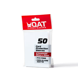 Matte Card Sleeves (Non-Glare Frosted Clear)
