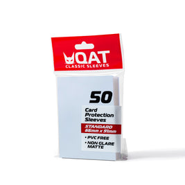 Matte Card Sleeves (Non-Glare Frosted Clear)