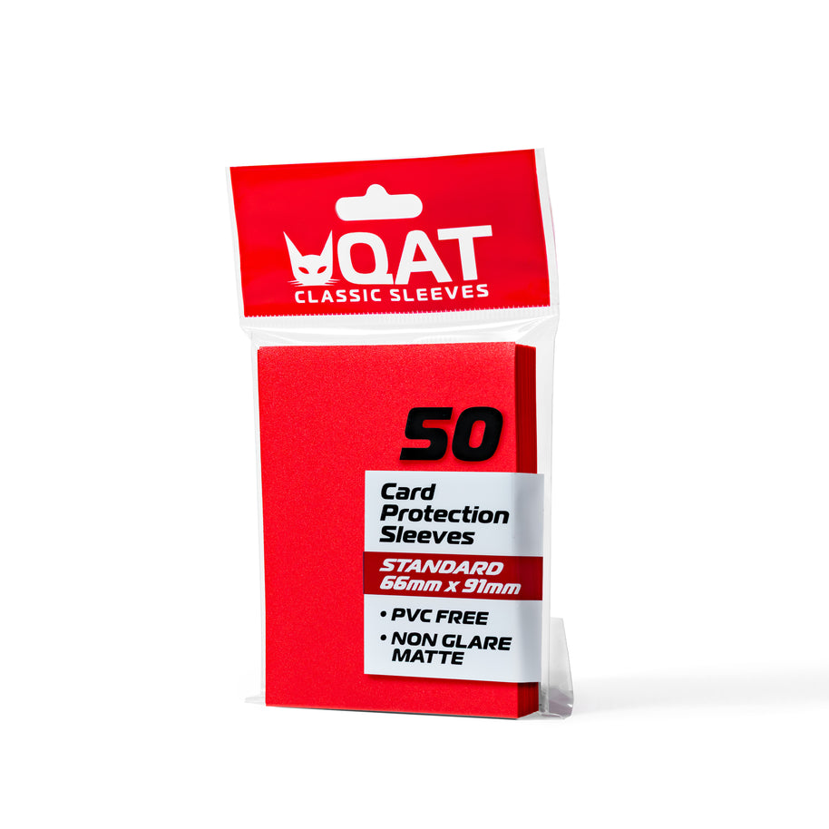 Matte Card Sleeves (Non-Glare Frosted Clear)