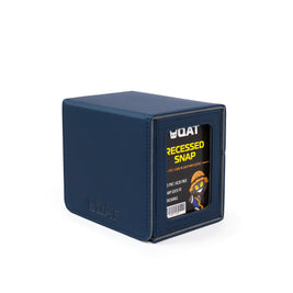 QAT Showcase Gearbox.  Leather Deck Box for 100+ Double Sleeved Cards