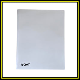 9-Pocket Card Album with leather strap.