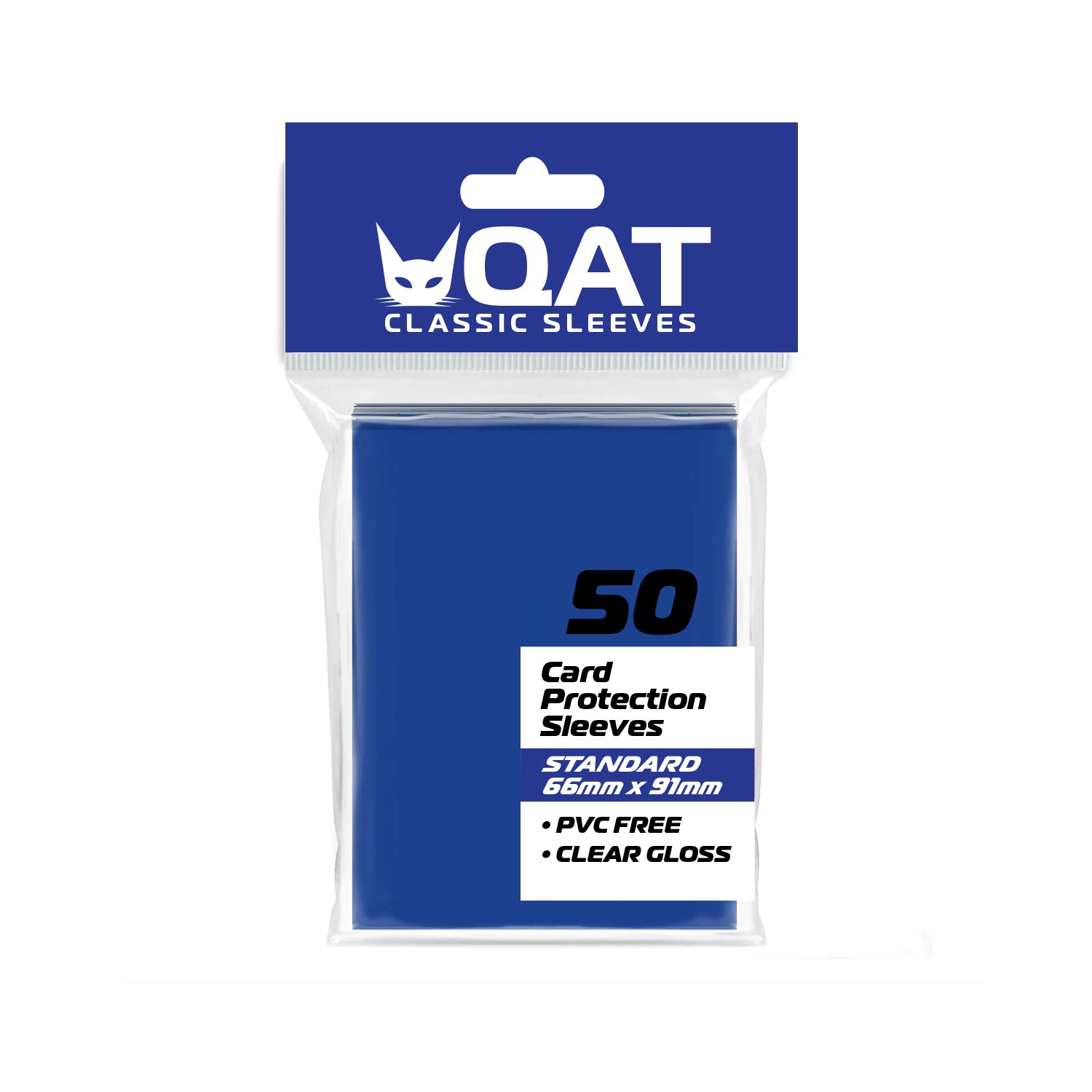 GLOSSY Standard Size Card Sleeves (66x91mm). Classic Series