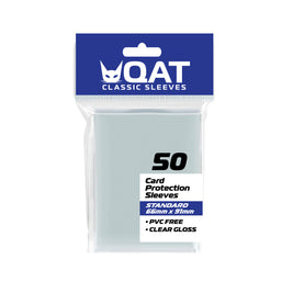 GLOSSY Standard Size Card Sleeves (66x91mm). Classic Series