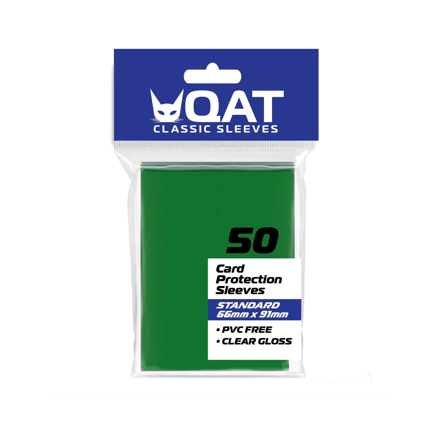 GLOSSY Standard Size Card Sleeves (66x91mm). Classic Series