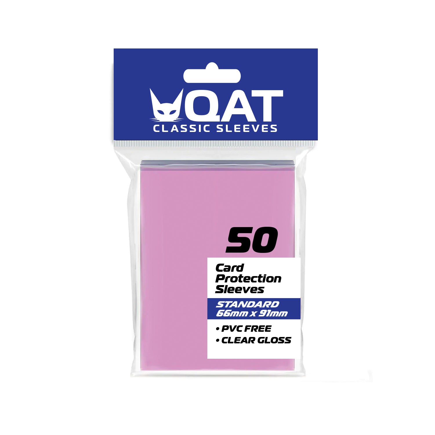 GLOSSY Standard Size Card Sleeves (66x91mm). Classic Series