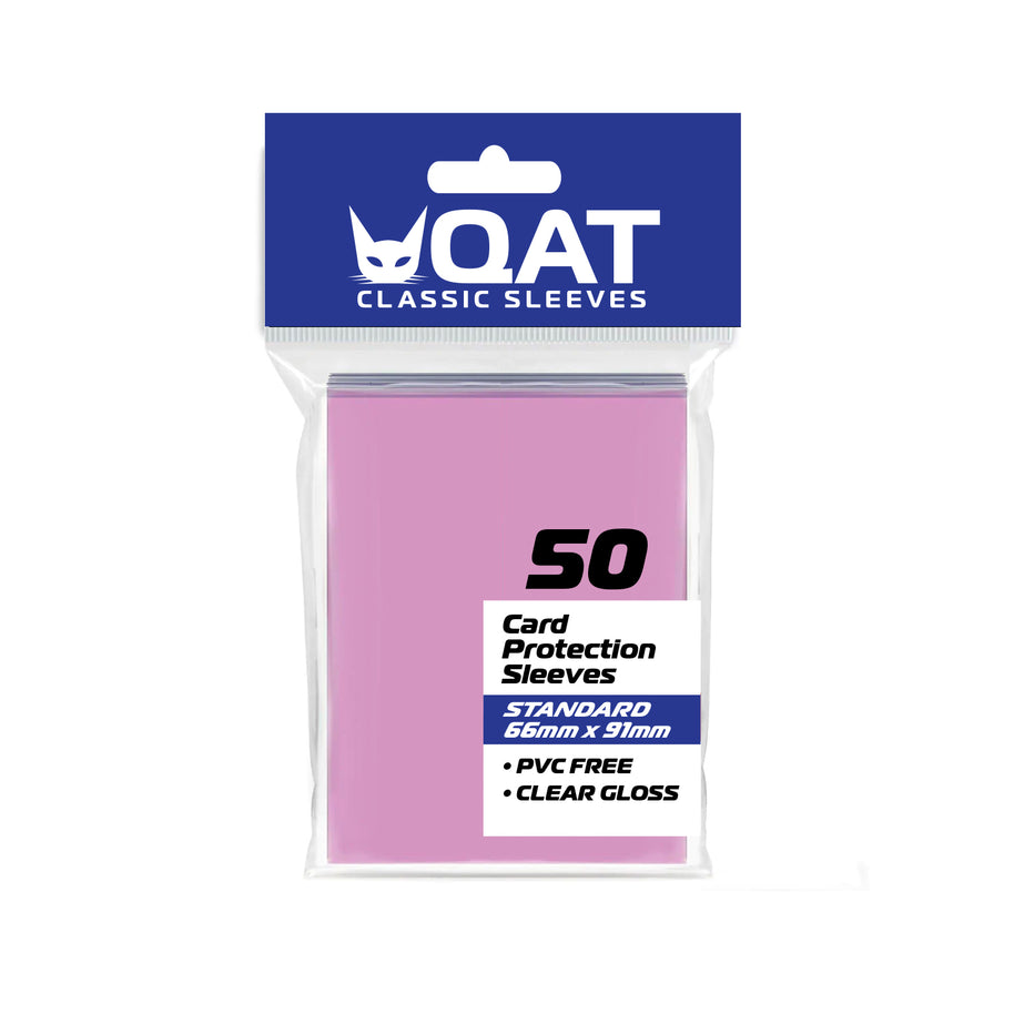 GLOSSY Standard Size Card Sleeves (66x91mm). Classic Series