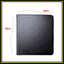 QAT Premium 12-Pocket Card Binder.  Leather material with zipper closure.  Side loading.