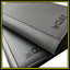 QAT Premium 12-Pocket Card Binder.  Leather material with zipper closure.  Side loading.