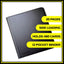 QAT Premium 12-Pocket Card Binder.  Leather material with zipper closure.  Side loading.