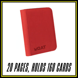 4 Pocket Leather Binder