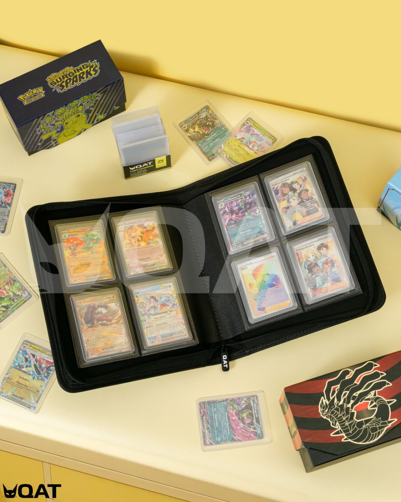 4 Pocket Toploader Binder