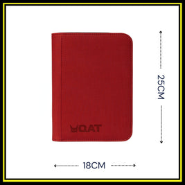 4 Pocket Leather Binder