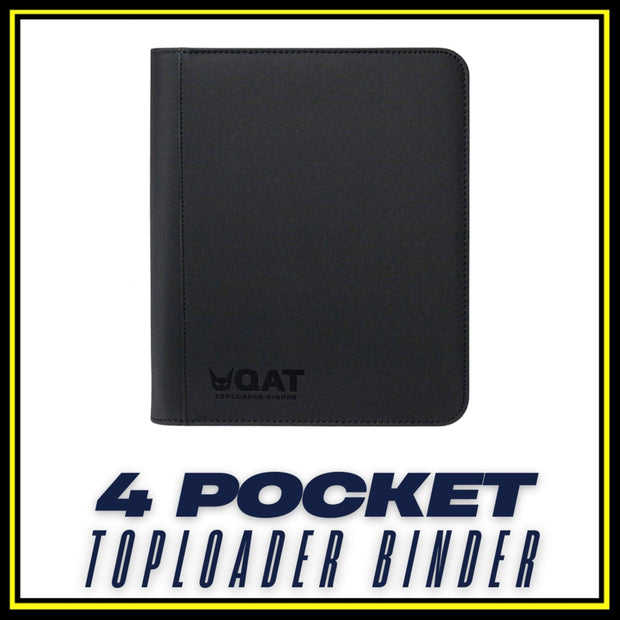 4 Pocket Toploader Binder