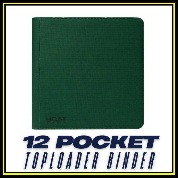 12 Pocket Toploader Binder
