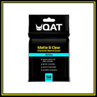 Matte & Clear Outer Sleeves for Standard Size Cards (69x94mm)