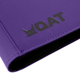 12 sleeve card binder QAT Premium 12-Pocket Card Binder. Leather material with zipper closur –  QAT Card Sleeves & Accessories